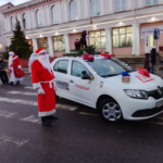В Ошмянах зажглись огни на главной елке города